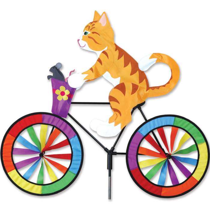 Kitty Bicycle Garden Spinner Large