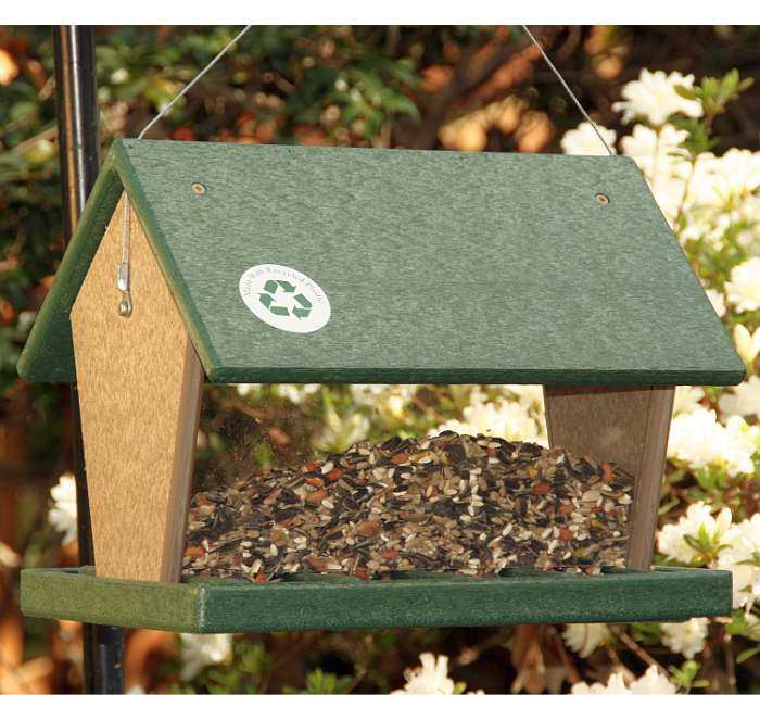 Rubicon Recycled Hopper Feeder Hunter Driftwood