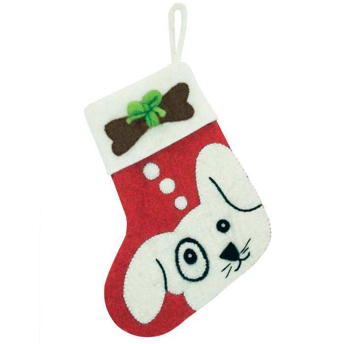 Wild Woolies Stocking Wishey Puppy