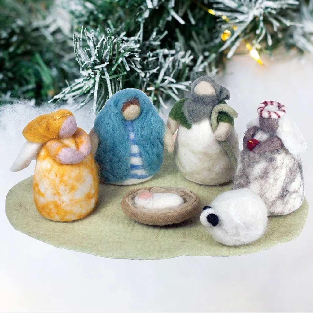 Wild Woolies Cozy Felt Nativity