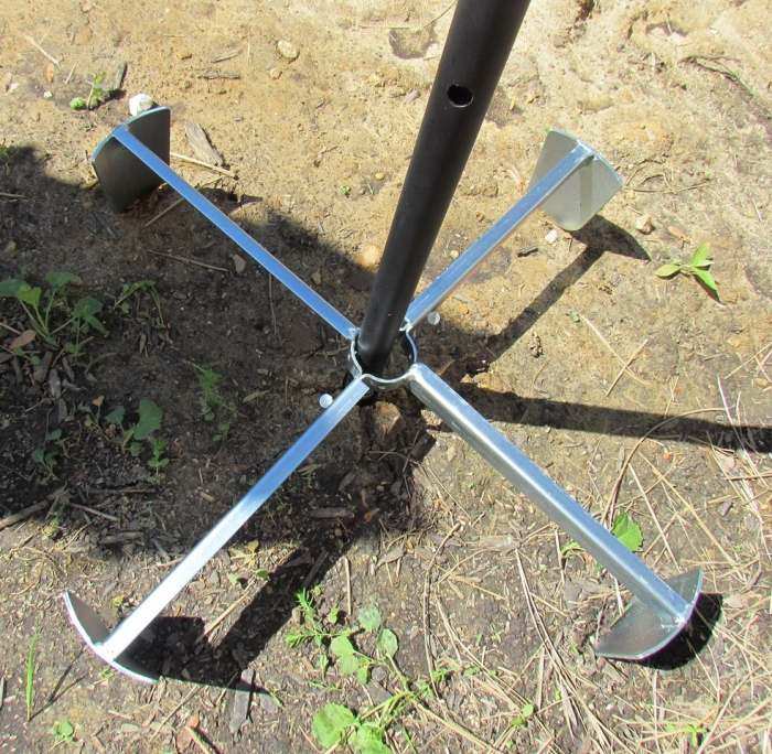 Universal In-Ground Pole Stabilizer