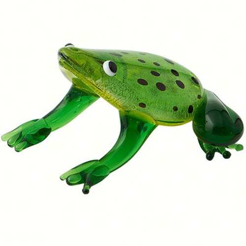 Milano Art Glass Animal Frog