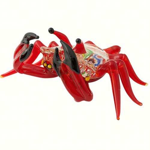 Milano Art Glass Animal Crab