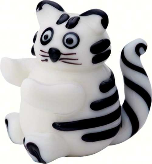 Milano Art Glass Animal Fat Cat