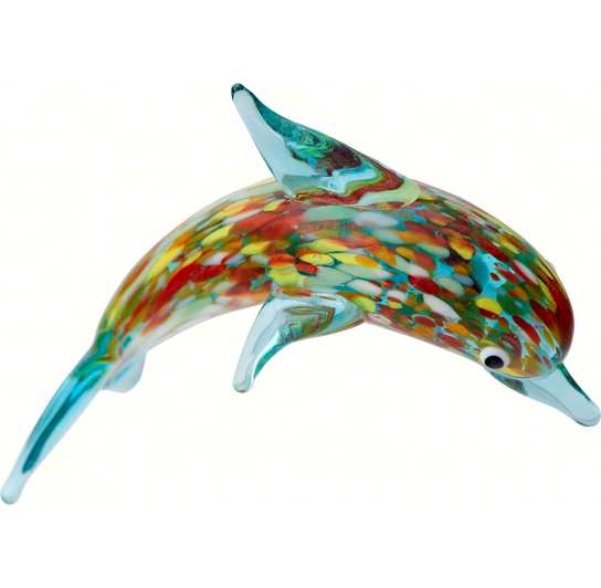 Milano Art Glass Animal Venetian Dolphin