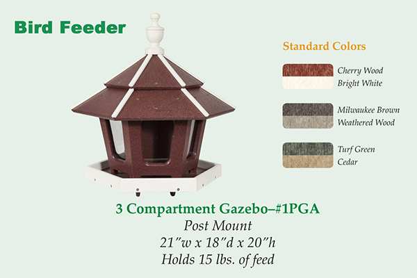 Acheter Feed Station Flying Animal Gazebo Garden Yard Bird Feeder