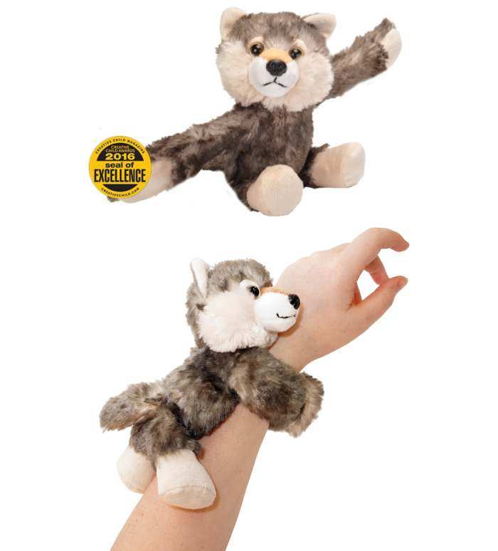 Huggers Wolf Stuffed Animal 8