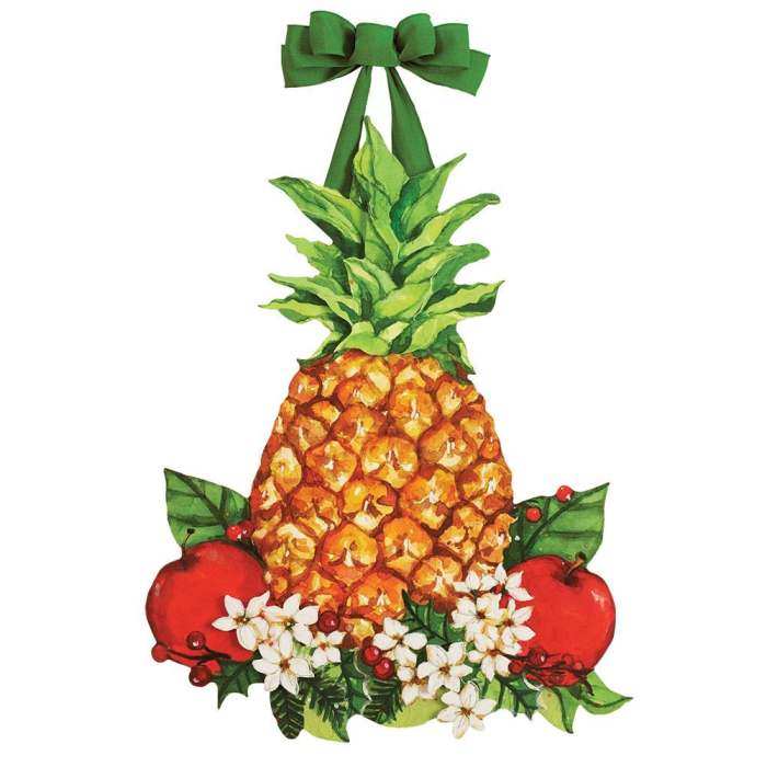 Door Decor Holiday Pineapple