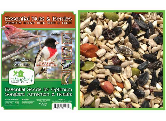 Songbird Premium Essential Nuts & Berries 20#