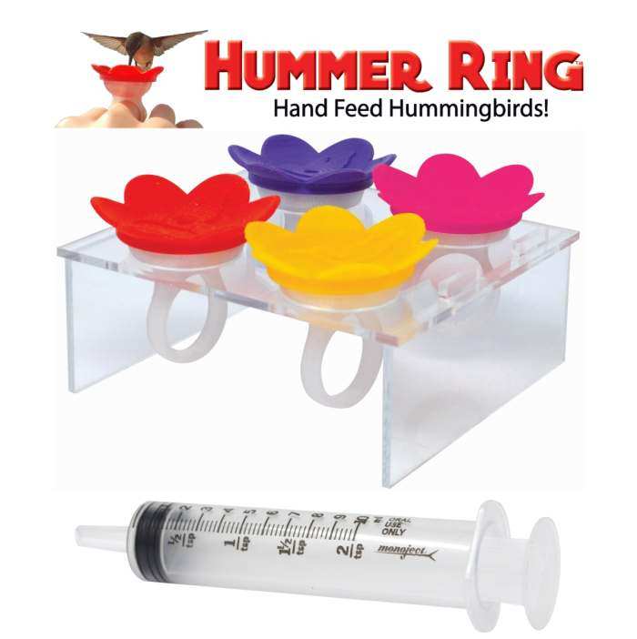 Hummer Ring™ Hummingbird Feeder Gift Set