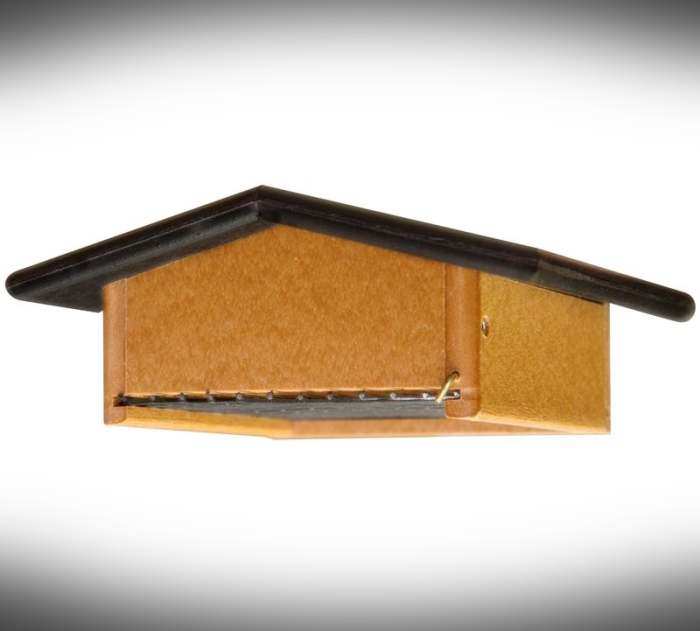 Amish Recycled Poly Upside Down Suet Feeder Quality Handcrafted