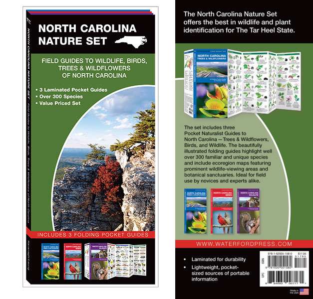 North Carolina Pocket Naturalist Guide Nature Set, North Carolina State Pocket  Guides For Nature Enthusiasts at Songbird Garden
