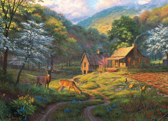 Country Blessings 1000 Piece Jigsaw Puzzle