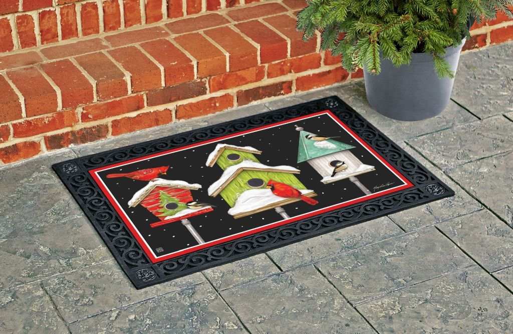 Winter Home MatMate Doormat Insert, Interchangeable Ecofriendly