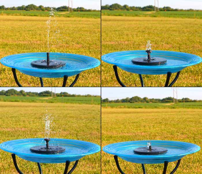 Songbird Solar Birdbath Bubbler Insert Songbird Solar Birdbath Bubbler Insert Fountain At Garden