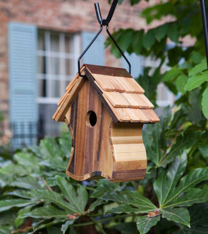 Swirlie Bird Birdhouse