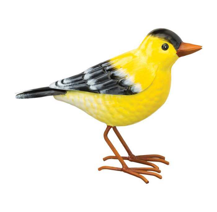 Songbird 3-D Decor Sculpture Goldfinch