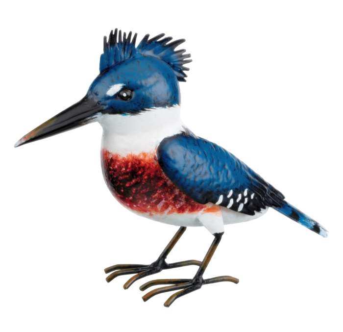 Songbird 3-D Decor Sculpture Kingfisher