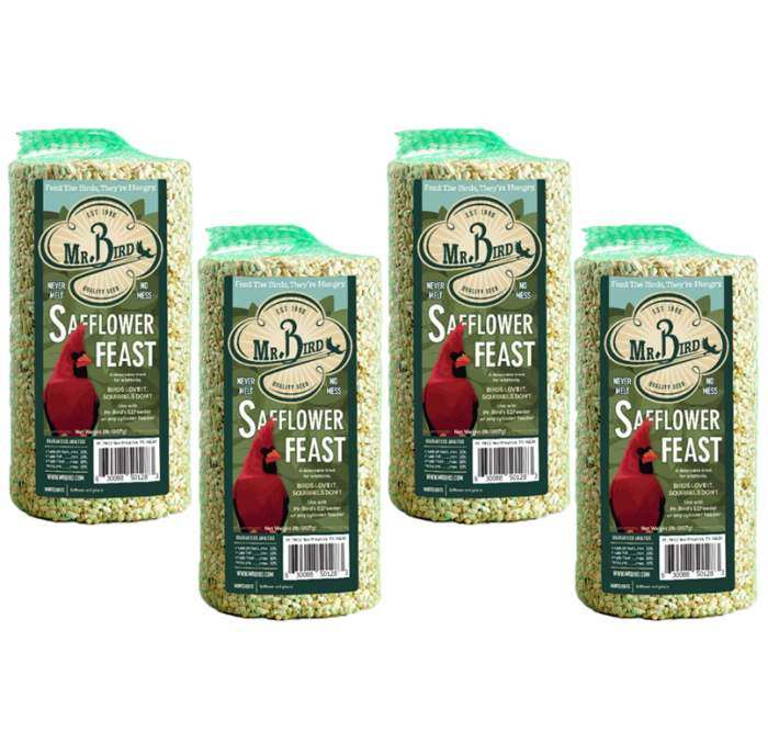 Safflower Feast Cylinder Small 32 oz. 4/Pack