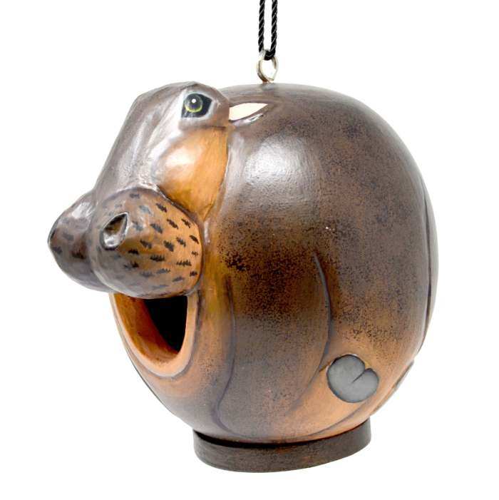 For The Birds Gord-O Hippo Bird House