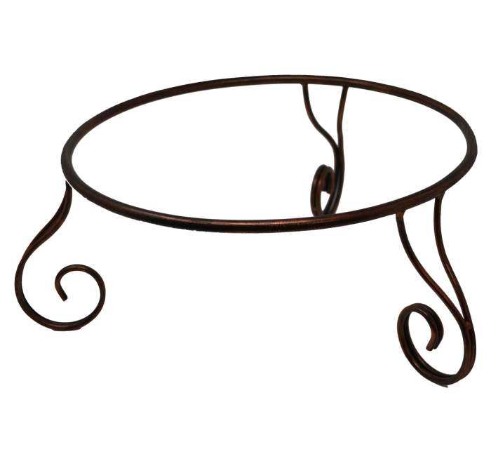 Scroll Tabletop Birdbath Pedestal