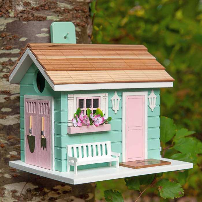 Tiny Collection She Shed Birdhouse