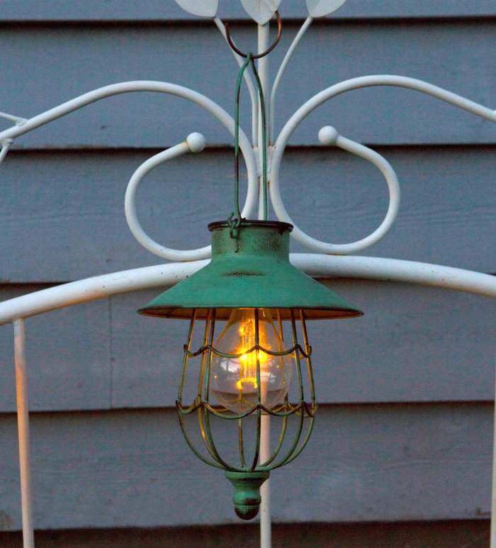 LunaLite Vintage Pendant Edison Solar Lantern
