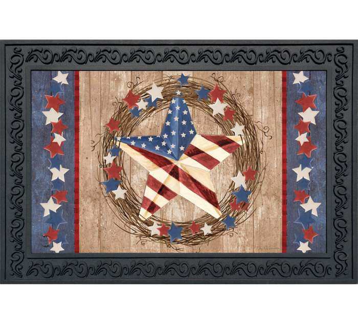 Briarwood Americana Barnstar Doormat