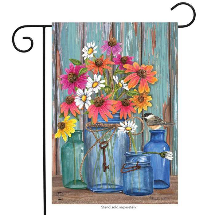 Briarwood Farm Fresh Flowers Garden Flag