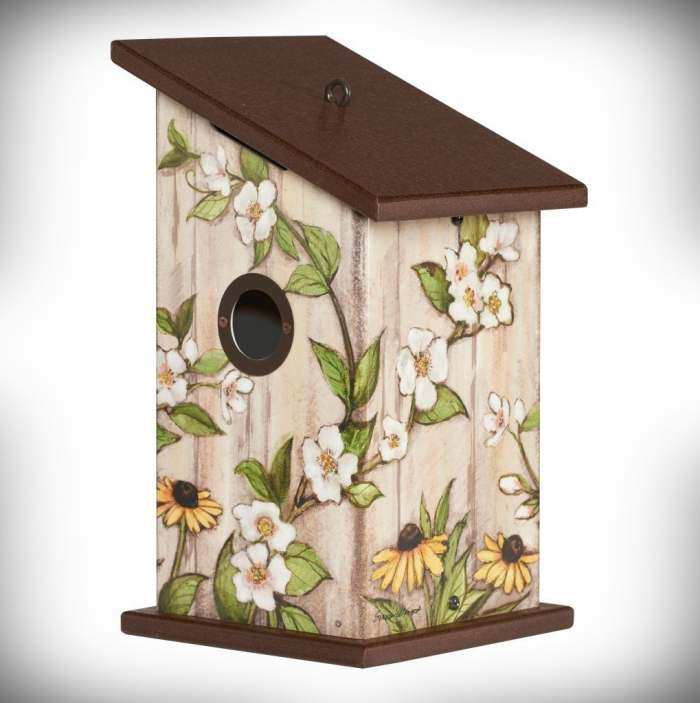 All-Weather Birdhouse Garden Shed