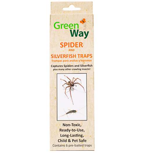 Greenway Spider & Silverfish Traps 18/Pack