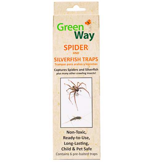 Greenway Spider & Silverfish Traps 18/Pack