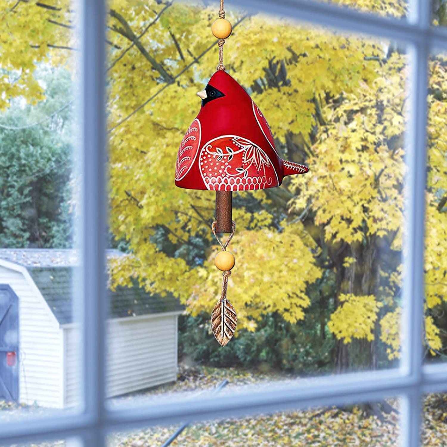 Bird Song Ceramic Bell Cardinal