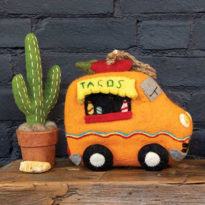 Wild Woolies Felt Bird House Taco Truck