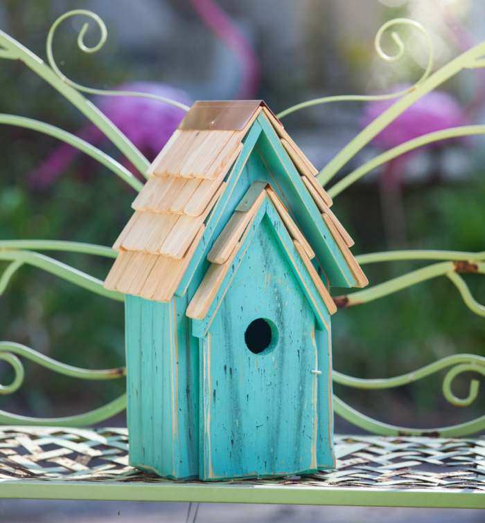 Bluebird Brights Bird House Turquoise
