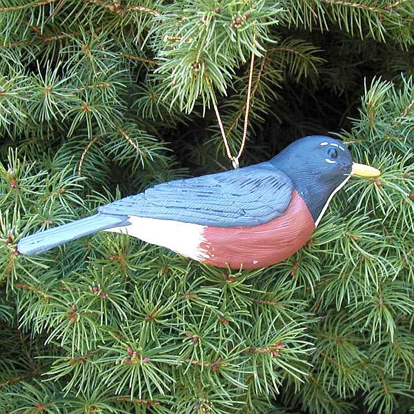 Audubon Songbird Ornament Robin