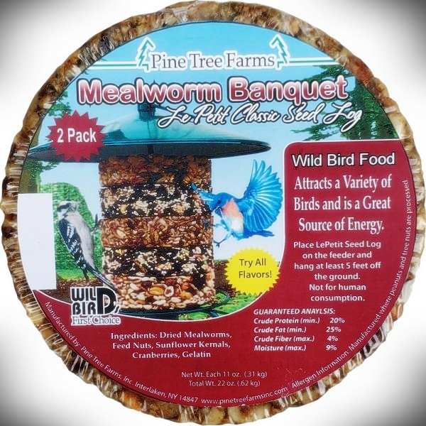 Le Petit Mealworm Classic Seed Log Stacker 6/PAK
