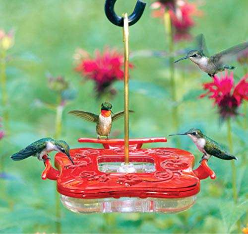 HummZinger 8 oz High View MADE IN USA  ASPECTS Hummingbird Feeder 