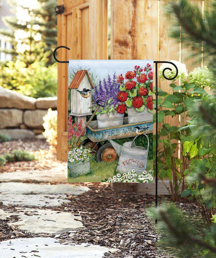 Breeze Art Garden Wagon Garden Flag