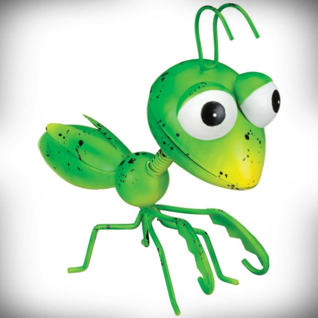 Mini Buggy 3-D Decor Sculpture Praying Mantis