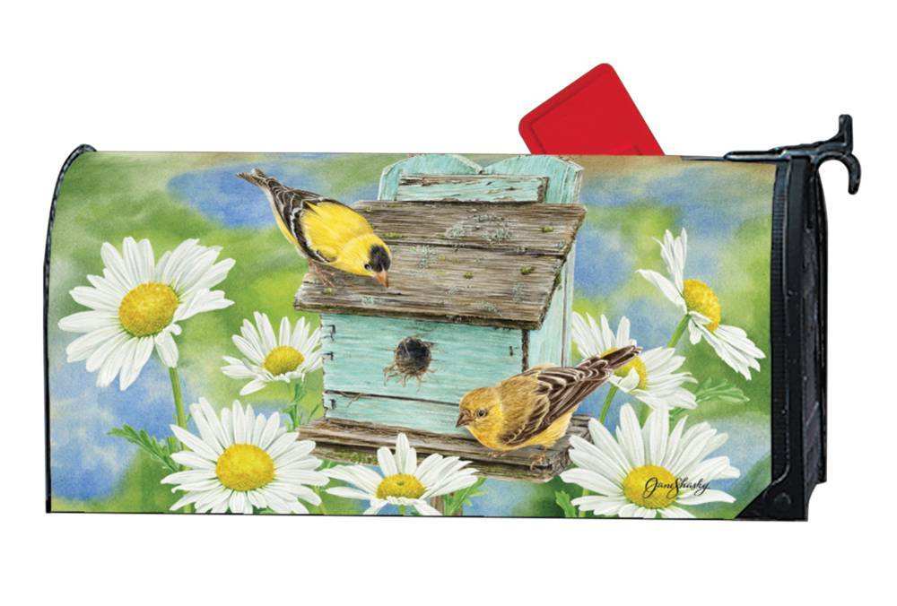 Finches and Flowers MailWrap