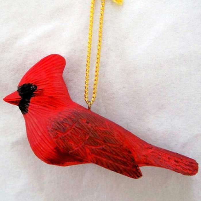 Audubon Songbird Ornament Cardinal