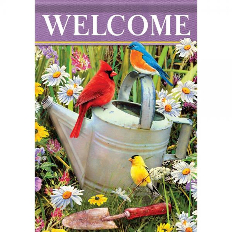 Flag Trends Songbirds Meet Garden Flag