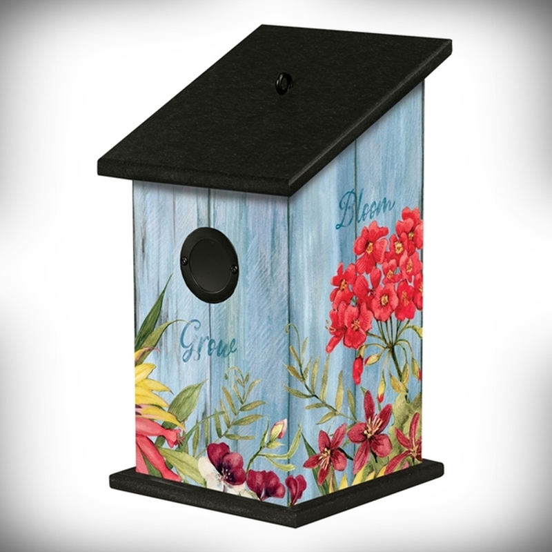 All-Weather Birdhouse Bloom with Grace