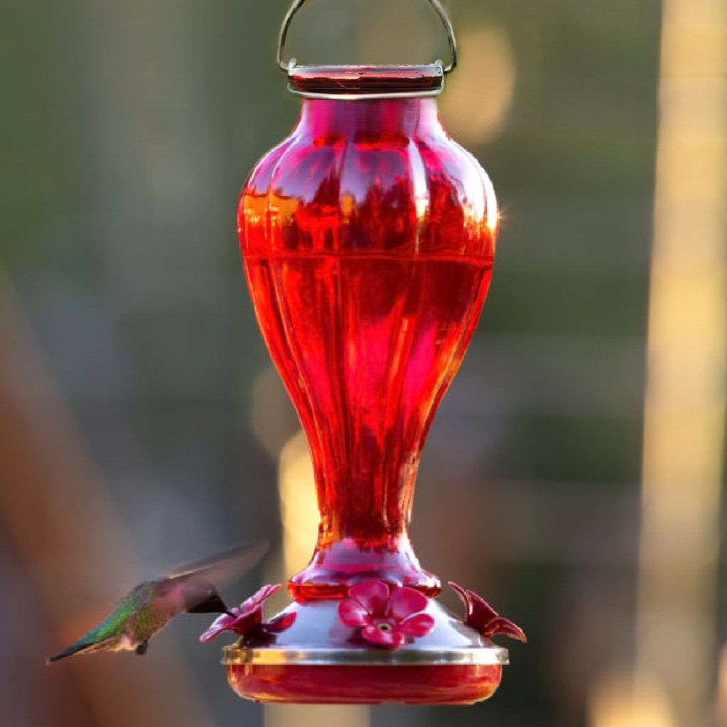 Red Blossom Hummingbird Feeder 25 oz.