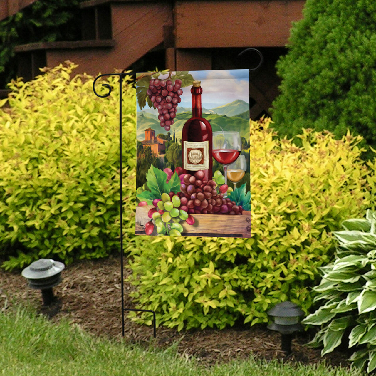 Briarwood Wine Country Garden Flag