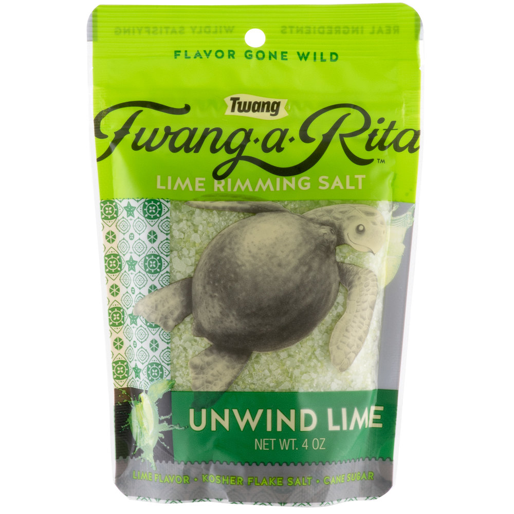 Twang-A-Rita Unwind Lime Cocktail Rimmer 10/Pack