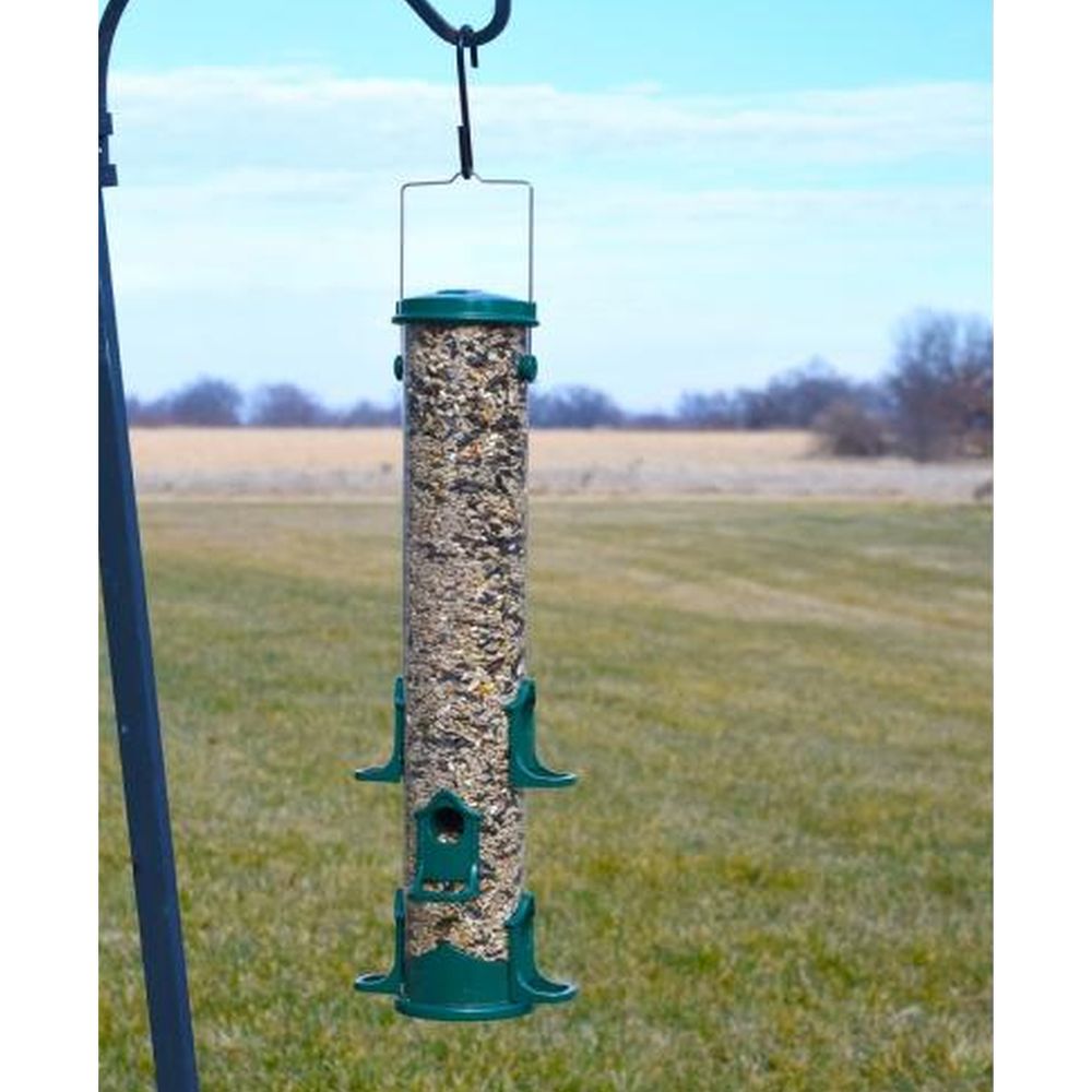 Songbird Select Mammoth Seed Tube Feeder Green