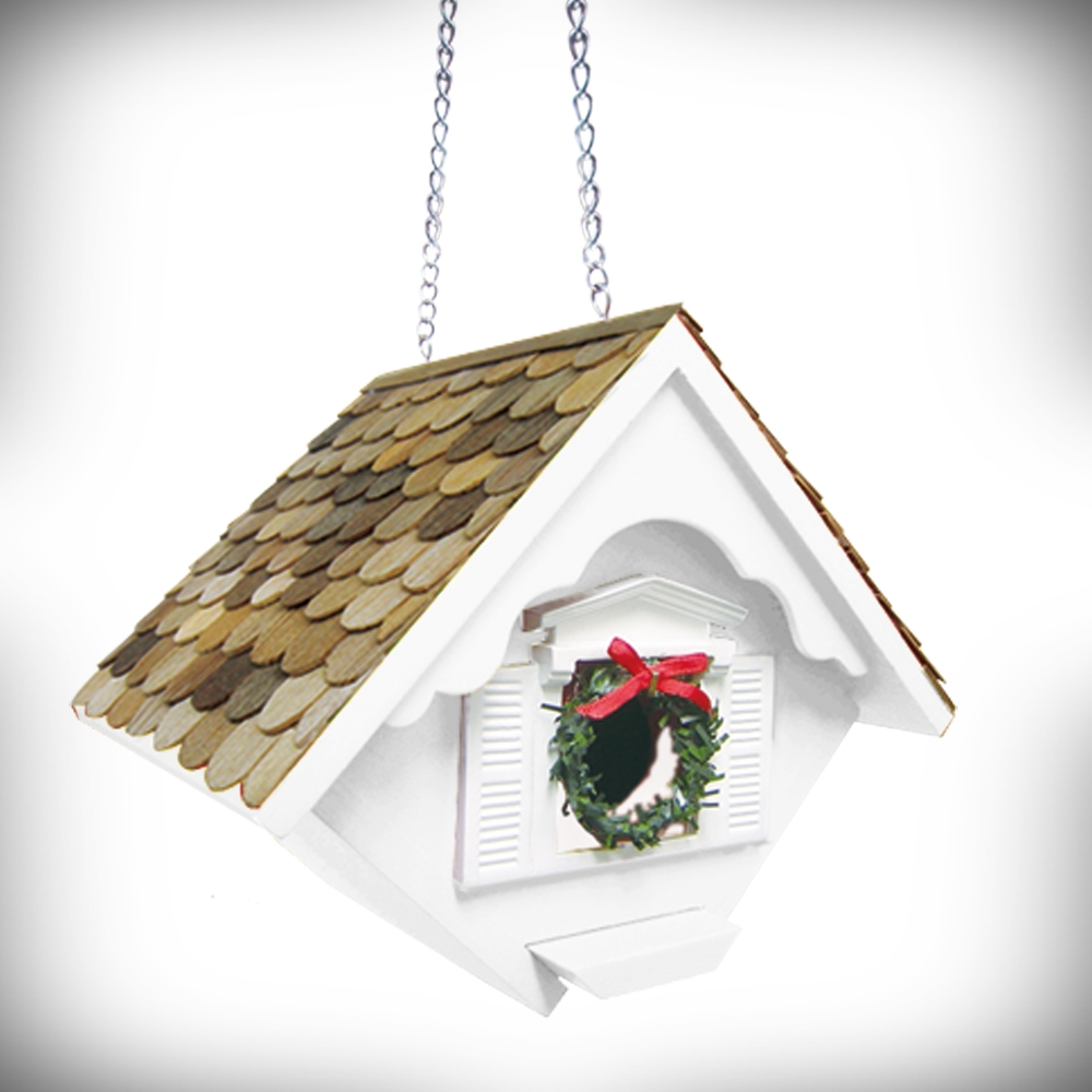 Christmas Wren Cottage White