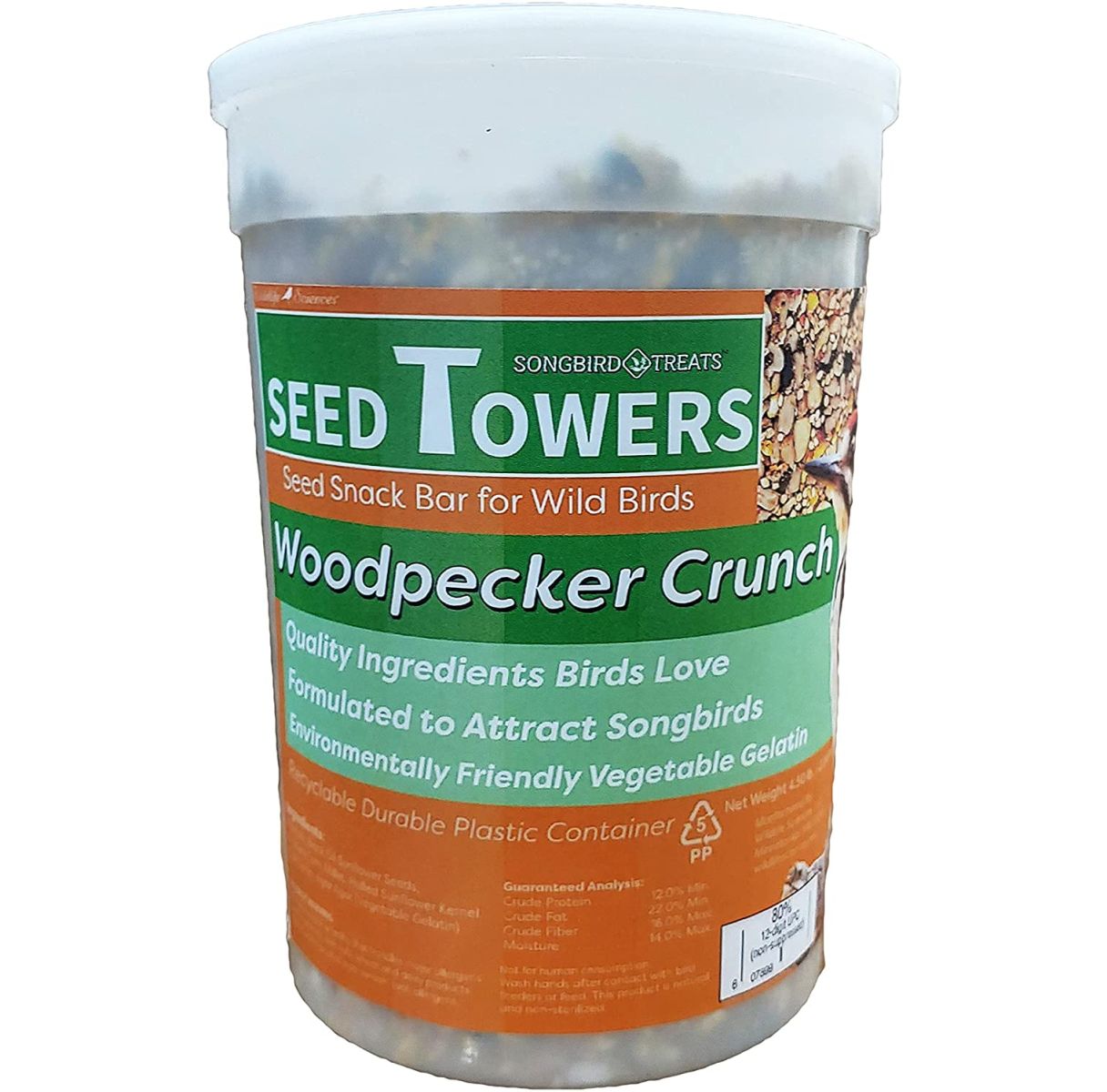 Seed Tower Woodpecker Crunch 32oz. 2/Pack